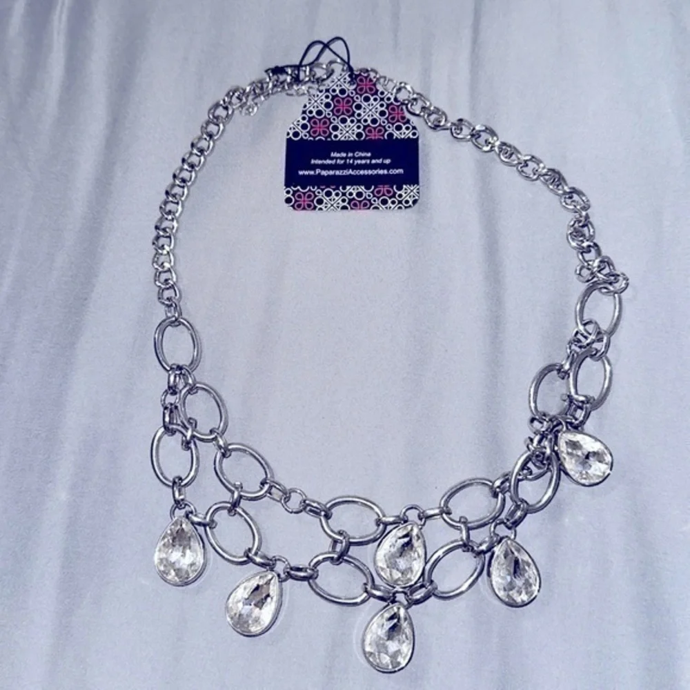 Rhinestone Paparazzi jewelry Necklaces fashion costume jewelry chain necklace